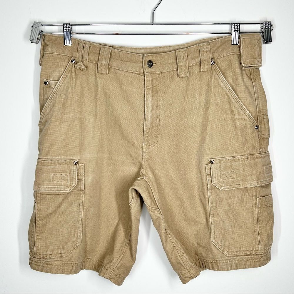 Duluth Trading Co Fire Hose Cargo 11” Inseam Workwear Shorts 38